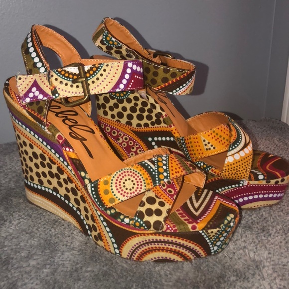 rebels shoes wedges